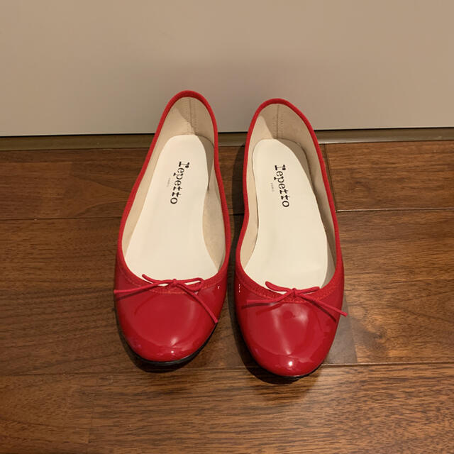 repetto(レペット)のmaaa様専用レペット バレエシューズ パンプス サンドリオン レッド レディースの靴/シューズ(バレエシューズ)の商品写真