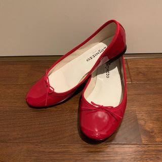 レペット(repetto)のmaaa様専用レペット バレエシューズ パンプス サンドリオン レッド(バレエシューズ)