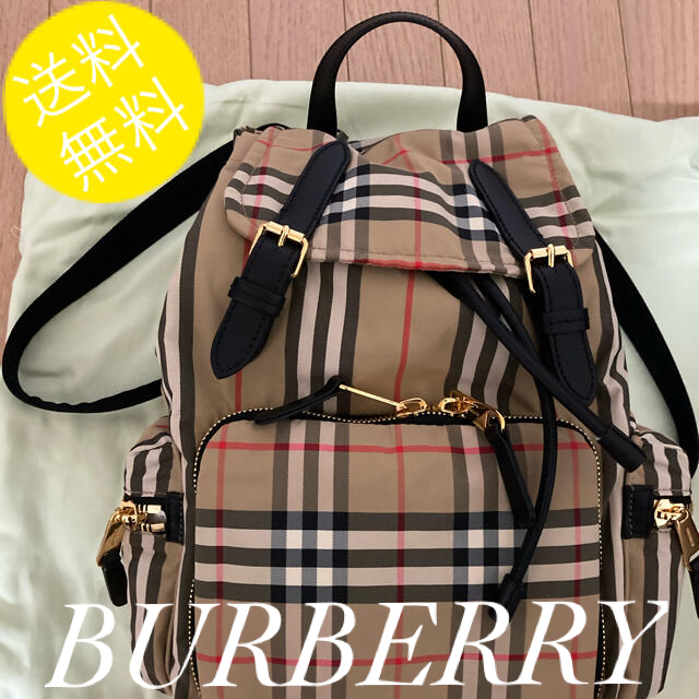 BURBERRY(バーバリー)のMKB様専用【新品】バーバリー バックパック リュック レディース ベージュ 8 レディースのバッグ(リュック/バックパック)の商品写真