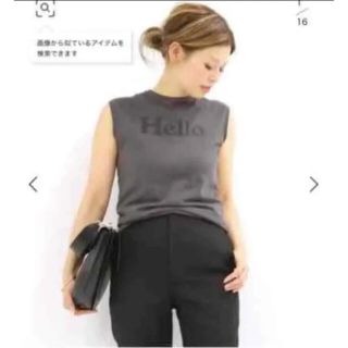 ドゥーズィエムクラス(DEUXIEME CLASSE)のシェリー様専用♡MADISONBLUE♡HELLO ノースリーブ Tシャツ(Tシャツ(半袖/袖なし))