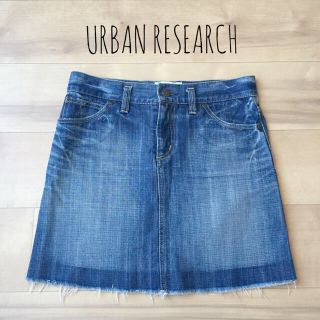 アーバンリサーチ(URBAN RESEARCH)のURBAN RESEARCH❁ デニムスカート  (ひざ丈スカート)