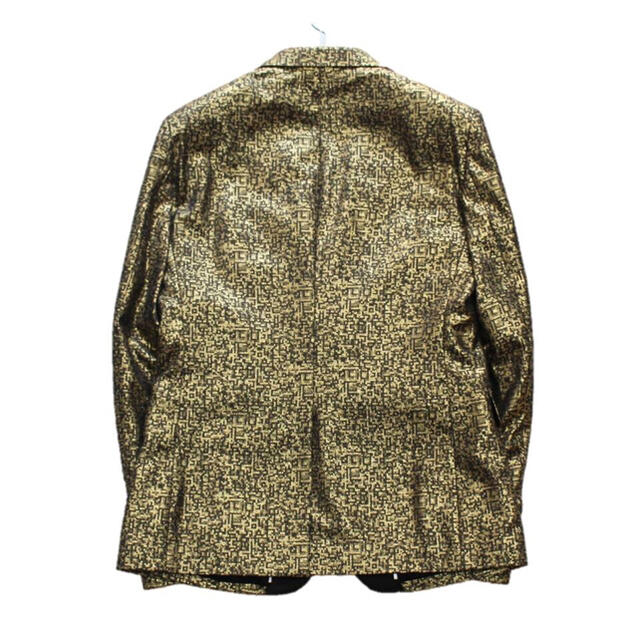 VERSACE(ヴェルサーチ)の《ヴェルサーチ》新品 イタリア製 1Bジャケット 羊毛 金 50(XL)  メンズのジャケット/アウター(テーラードジャケット)の商品写真