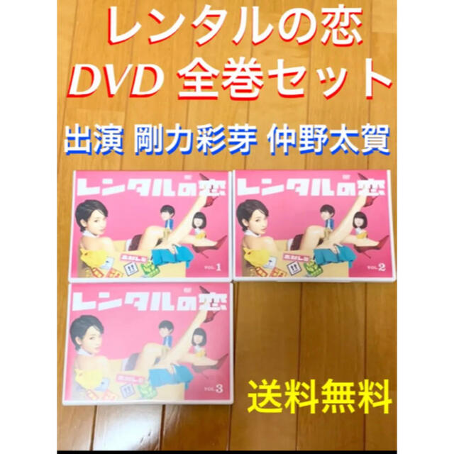 【送料無料】レンタルの恋 DVD 全巻セット 剛力彩芽 仲野太賀