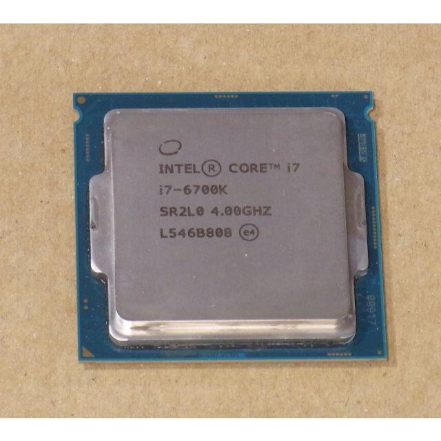 PCパーツ intel Core i7-6700K LGA1151 CPU