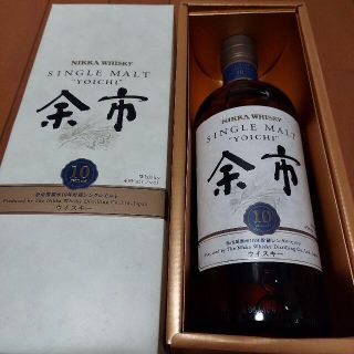 ニッカウイスキー(ニッカウヰスキー)のNIKKA シングルモルト余市１０年　終売品　700ml(ウイスキー)