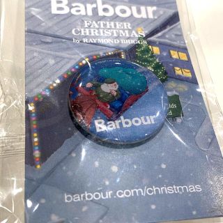 バーブァー(Barbour)の値下げ↘️バブアー Barbour クリスマス 非売品！レアピンバッチ(バッジ/ピンバッジ)