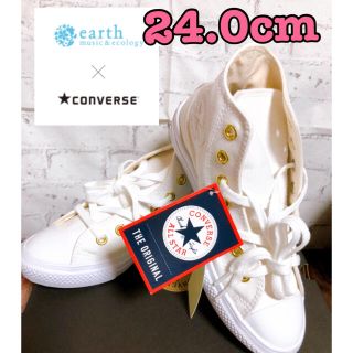 コンバース(CONVERSE)の【新品☆箱付き】コンバース スニーカー レディース 24 ハイカット(スニーカー)