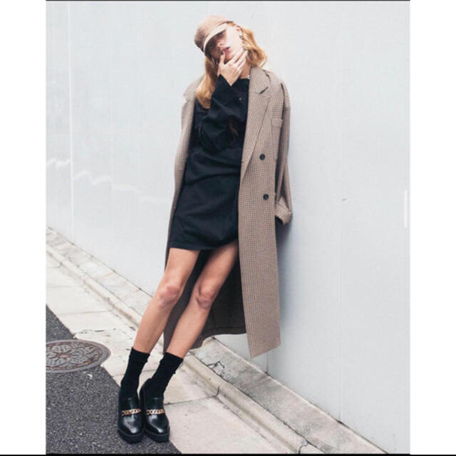 moussy ロングコート フォックス