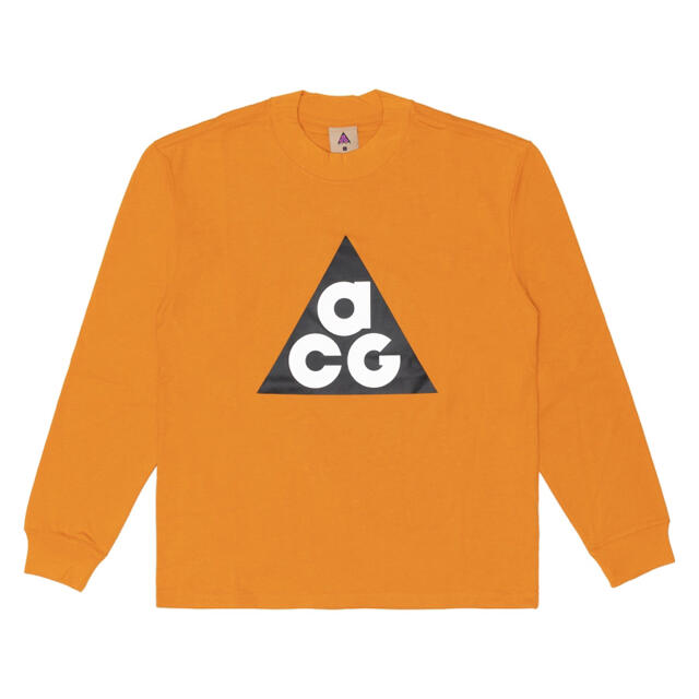 NIKE(ナイキ)の新品！NIKE ACG Long Sleeve Tee Orange メンズのトップス(Tシャツ/カットソー(七分/長袖))の商品写真