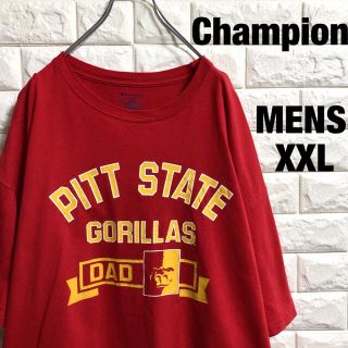 チャンピオン(Champion)のチャンピオン　チームロゴ　ゴリラ　半袖Tシャツ　メンズXXLサイズ(Tシャツ/カットソー(半袖/袖なし))