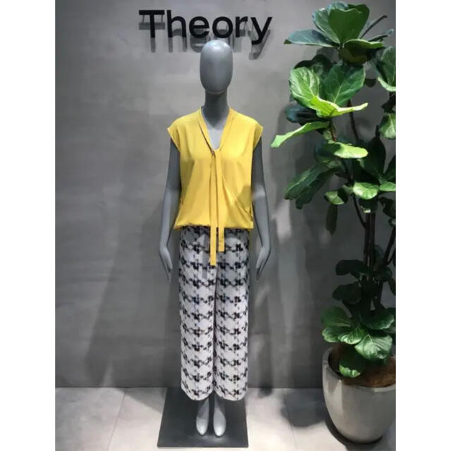 ニンなスタ≃ theory ノースリーブボウタイブラウスの通販 by yu♡'s shop｜セオリーならラクマ - Theory 18AW ➩カテゴリ