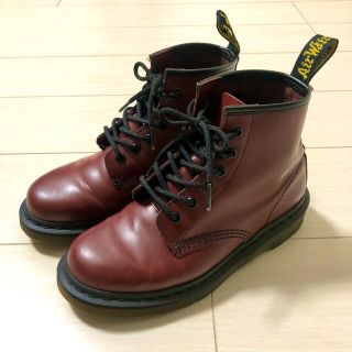 ドクターマーチン(Dr.Martens)のDr.Martens 6ホール チェリーレッド(ブーツ)