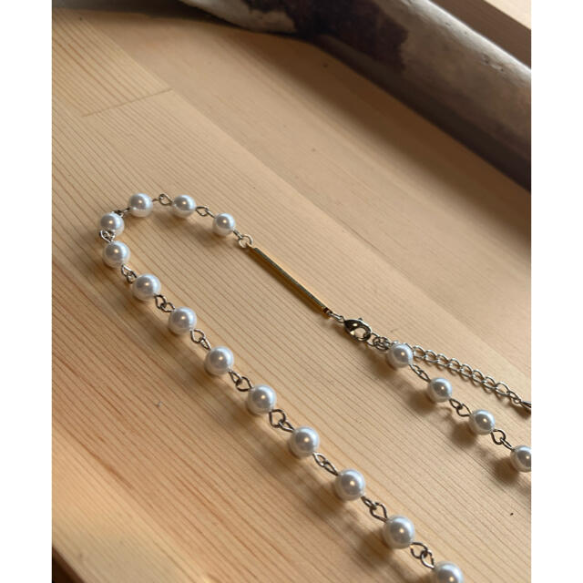 KAPITAL(キャピタル)のパールネックレス　pearl  necklace  メンズのアクセサリー(ネックレス)の商品写真