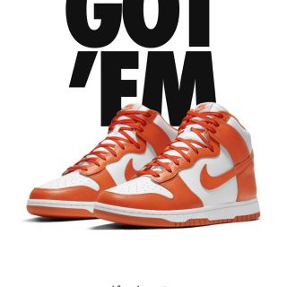 ナイキ(NIKE)のNIKE DUNK ORANGE BLAZE(スニーカー)