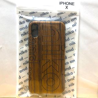 ニコアンド(niko and...)のニコアンド　IPhone10ケース(iPhoneケース)