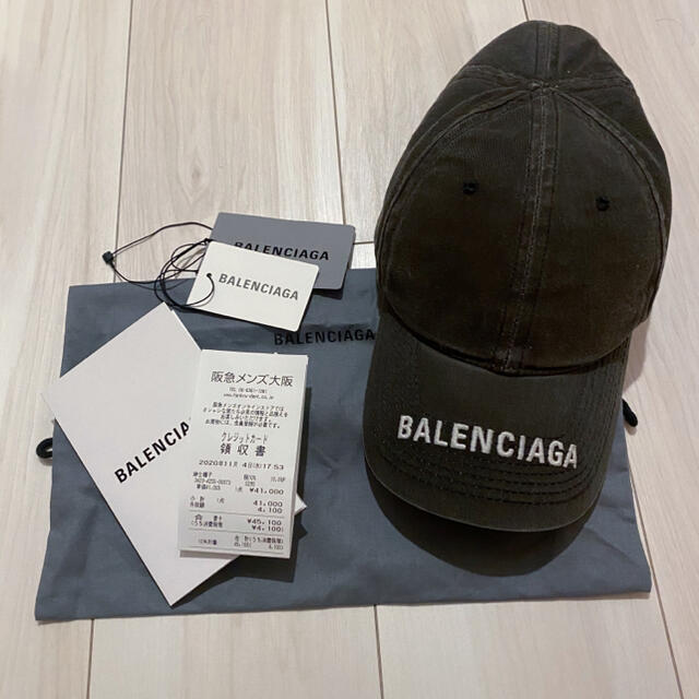 【当店一番人気】 Balenciaga - balenciaga キャップ　最終値下げ キャップ