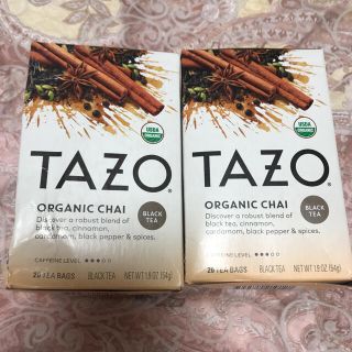 スターバックスコーヒー(Starbucks Coffee)のTAZO タゾティー オーガニックチャイ 40袋(茶)