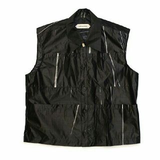 ラフシモンズ(RAF SIMONS)のnamacheko 20ss QLÖ VEST【未使用品】(ベスト)