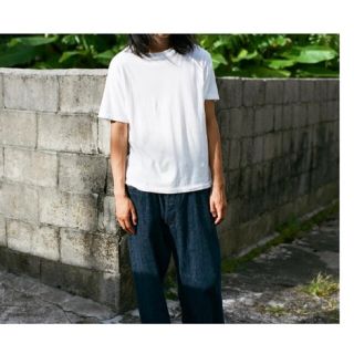 コモリ　Comoli デニム5pパンツ　2021aw Navy サイズ1