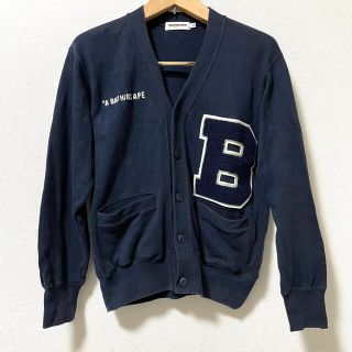 A BATHING APE カーディガン ブルゾン ベイプ M