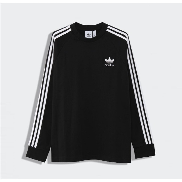 adidas(アディダス)のアディダスオリジナルス　3ストライプ 長袖Tシャツ   メンズのトップス(Tシャツ/カットソー(七分/長袖))の商品写真