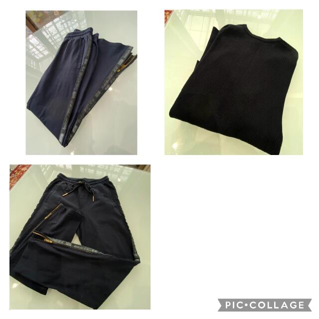 セット ☆値下げ☆ Americana サーマルシャツ2枚✖️パンツ 3点セット