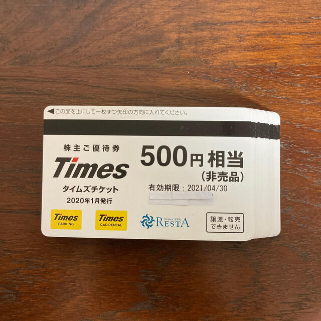 タイムズチケット19000円分