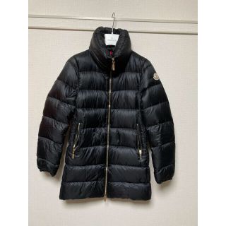 モンクレール(MONCLER)のモンクレール　ダウンコート　ジャケット　ゴールドジップ　黒　0(ダウンジャケット)