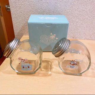 ポンポネット(pom ponette)のpom ponetto ガラスの瓶　非売品(容器)