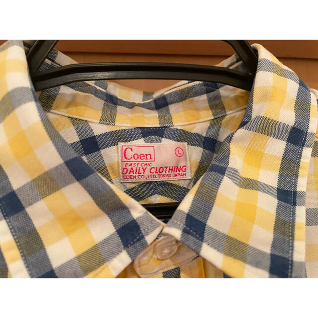 coen(コーエン)のコーエン　シャツ レディースのトップス(シャツ/ブラウス(半袖/袖なし))の商品写真