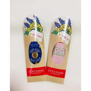 ロクシタン(L'OCCITANE)のロクシタン  シア&ローズ 各10MLセット(ハンドクリーム)