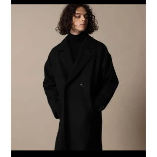 シャリーフ SHAREEF コクーン コート COAT 黒 studious