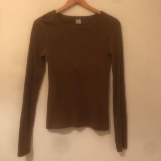 プチバトー(PETIT BATEAU)のクルーネック長袖Tシャツ(Tシャツ/カットソー(七分/長袖))