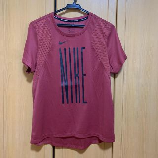 ナイキ(NIKE)のNIKE・レディース・メッシュTシャツ・サイズL(Tシャツ(半袖/袖なし))