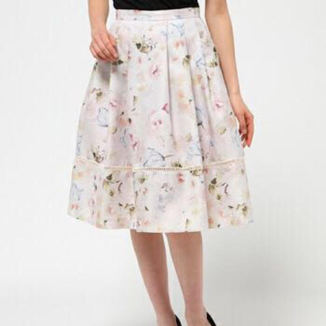 L'EST ROSE(レストローズ)のLEST ROSE♡チュールリーローズ レディースのスカート(ひざ丈スカート)の商品写真