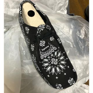 シュプリーム(Supreme)のバルシャーク号様 Bandana Wallabee 黒 26.5(ブーツ)