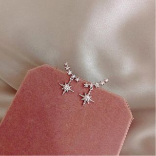 スタージュエリー(STAR JEWELRY)のNo.56 ジルコニアレインスター ピアス シルバー(ピアス)