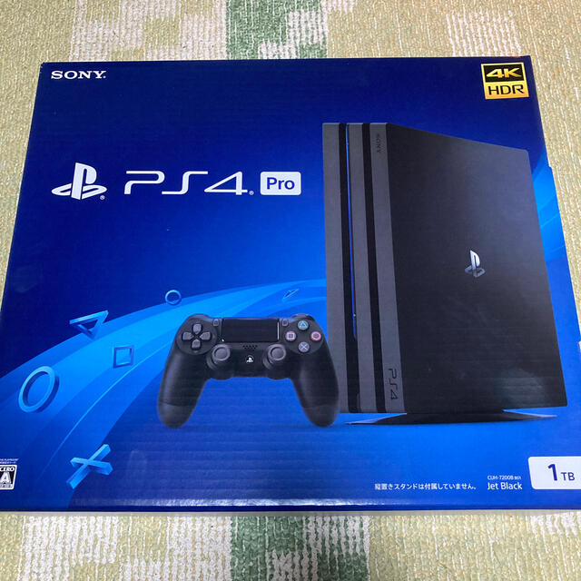 PS4Pro Jet Black 1TB CUH-7200B B01 4KHDRSONY