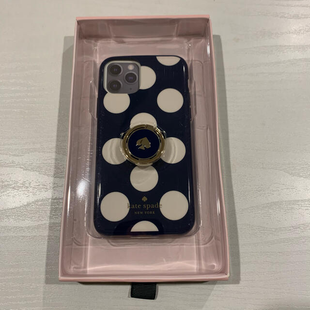 ☆新品☆ケイトスペード　リング付iPhone11proケース 1