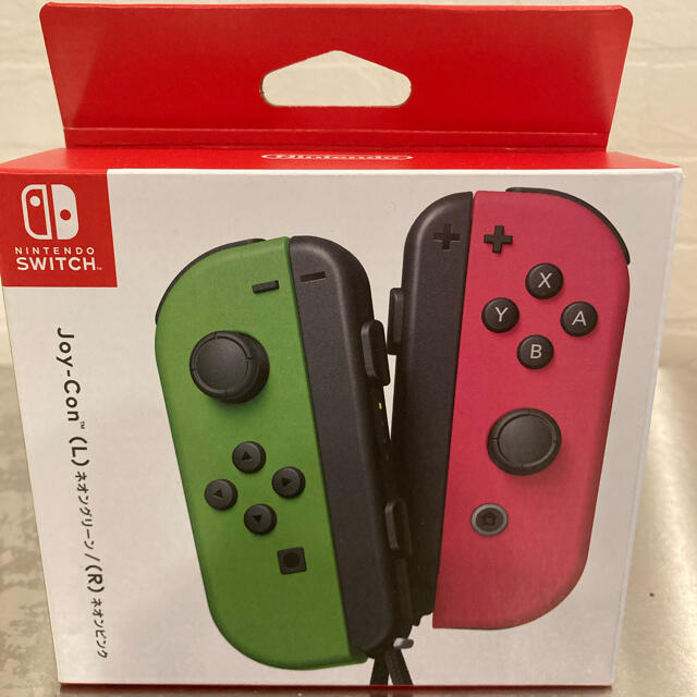 switch Joy-Con ネオングリーンネオンピンク - 家庭用ゲーム機本体