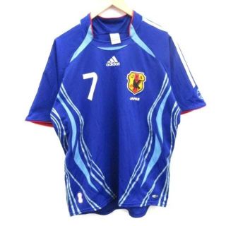 アディダス(adidas)のアディダス adidas 2006W杯 レプリカユニフォーム ホーム 中田英寿(Tシャツ/カットソー(半袖/袖なし))