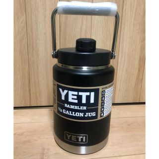 スノーピーク(Snow Peak)の【新品未使用】YETI イエティ ランブラー　1/2ガロンジャグ　人気のブラック(タンブラー)