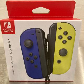 ニンテンドースイッチ(Nintendo Switch)の任天堂　switch Joy-Con ブルーネオンイエロー(家庭用ゲーム機本体)