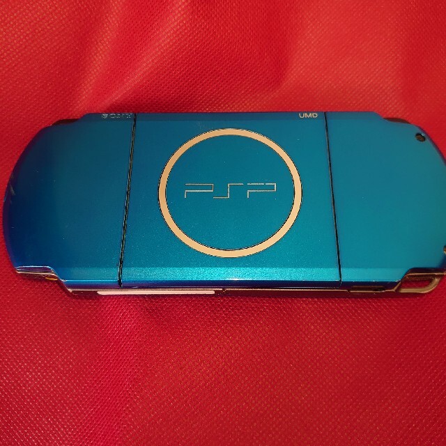 PlayStation Portable(プレイステーションポータブル)の【ジャンク品】PSP-3000 ブルー SONY エンタメ/ホビーのゲームソフト/ゲーム機本体(携帯用ゲーム機本体)の商品写真