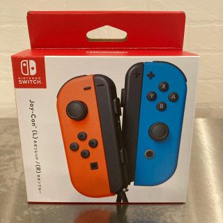 ニンテンドースイッチ(Nintendo Switch)の任天堂　switch ジョイコン　ネオンレッドネオンブルー(家庭用ゲーム機本体)