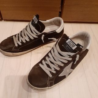 ゴールデングース(GOLDEN GOOSE)のｺﾞｰﾙﾃﾞﾝｸﾞｰｽGOLDEN GOOSE SUPERSTAR 42(スニーカー)