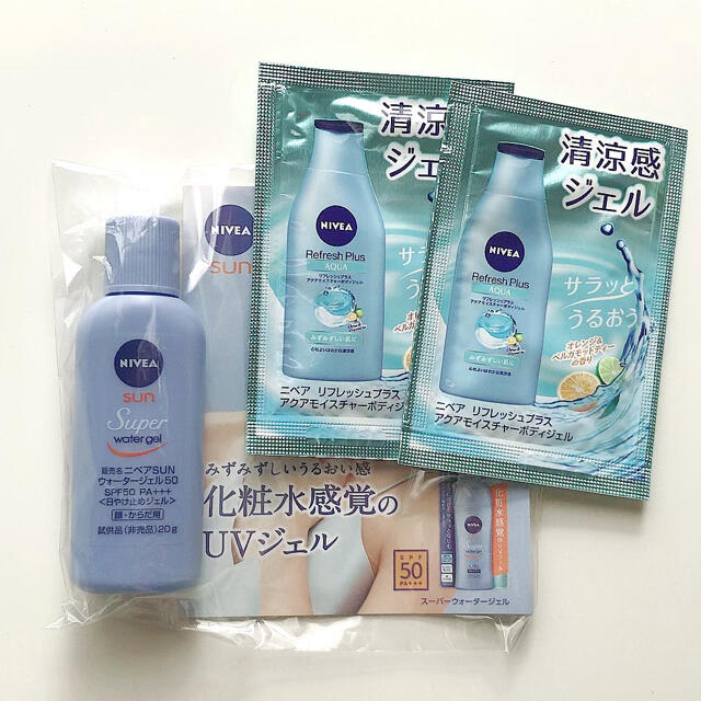 Biore(ビオレ)のニベア　サンプルセット コスメ/美容のボディケア(日焼け止め/サンオイル)の商品写真