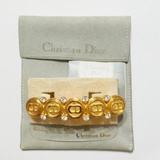 ☆未使用品☆Dior ヘアアクセサリー ミニバレッタ ロゴチャーム トロッター