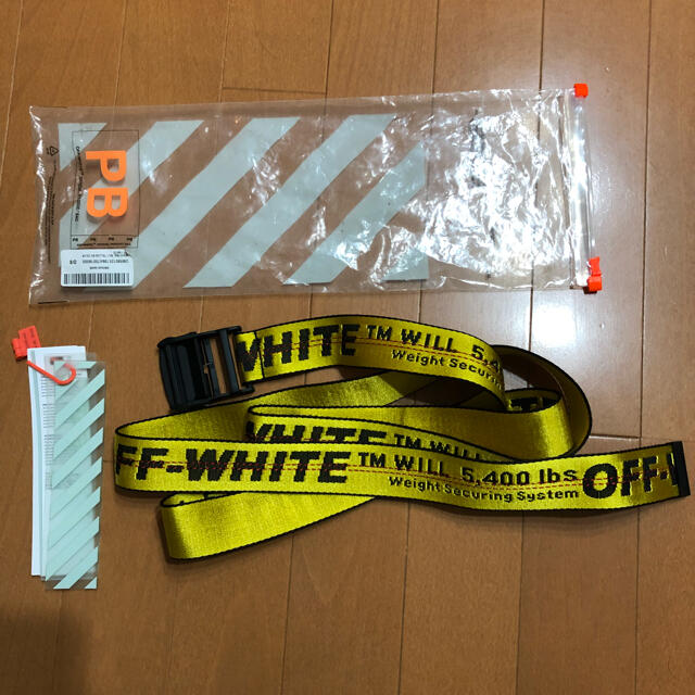 オフホワイト off-white インダストリアルベルト