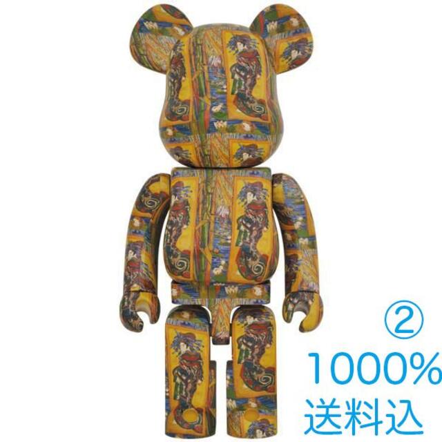 MEDICOMTOY品名BE@RBRICK Van Gogh Courtesan 1000％ ②